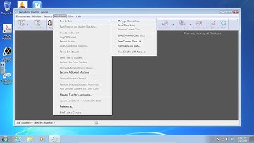 LanSchool Create Class List