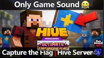 🔥"Minecraft Bedrock – The Hive Capture the Flag 🎯 (Only Game Sounds ASMR Style)"🔥