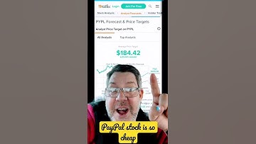 PayPal stock is so cheap, are you buying????