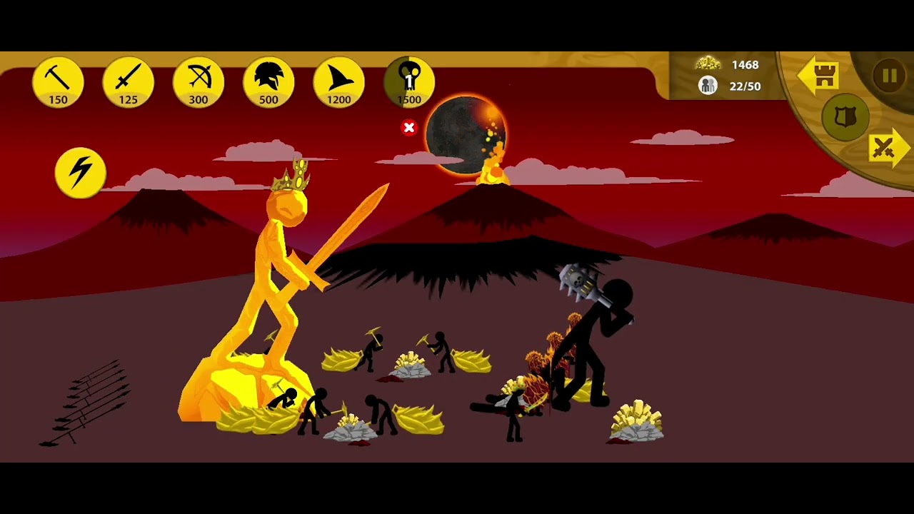 Beating the final boss of Stick War: Legacy in under 10 minutes (NEW PB?)