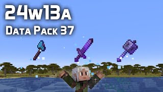 News in Data Pack Version 37 (24w13a): New Item Spawner Entity, Item Component News!