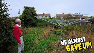 Unfairly NEGLECTED Clearing 4 Years of OVERGROWTH for OUR Veteran