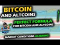 CONDITIONS LINE UP for Bitcoin Price Chart and Altcoin Market, Stocks Behave, Waiting on BREAKOUT