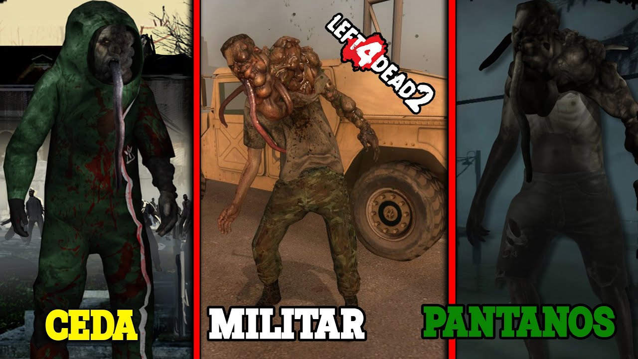 Left 4 dead 2: Variantes del Smoker - Los mejores mods del Smoker