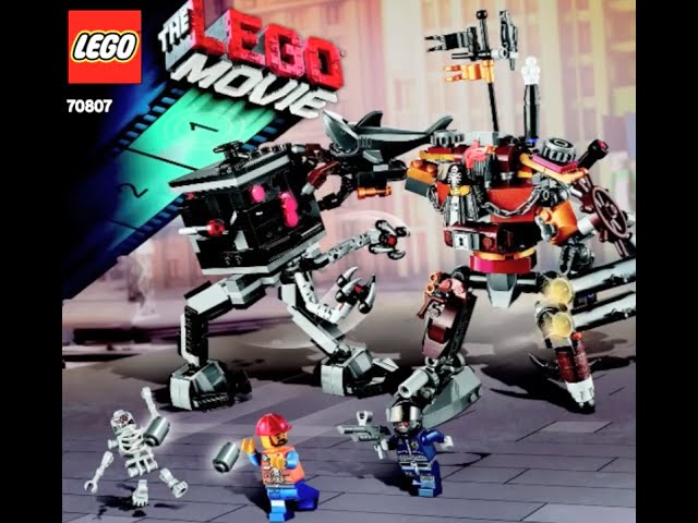 tweet udstødning manuskript How To Build- The LEGO Movie 70807: MetalBeard's Duel - Instructions -  YouTube