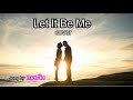 Let It Be Me [日本語訳・英詞付き] song by martin