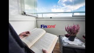 Fz09 balcony glazing system, frameless window, slide turn system made by Finzone, Case47