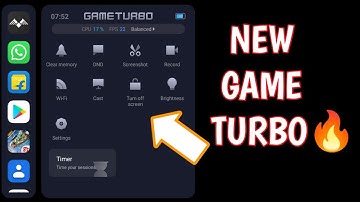 New game turbo 4.0 features and new look | Full details about miui 13 Game turbo⚡| Game turbo 4.0