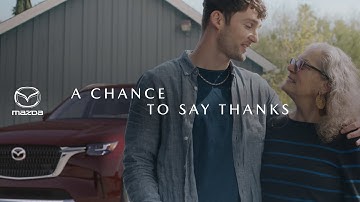 A chance to say thanks | Mazda