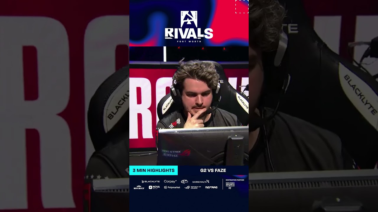 @FaZeEsports vs @G2esports - 3 Minute Highlights - BLAST Rivals Fort Worth 2026