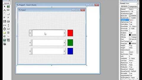 How to Use Hscroll in Visual basic 6.0