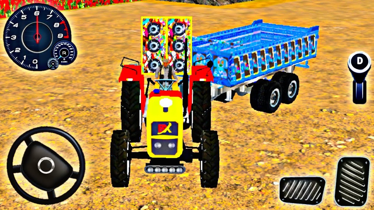 Offroad Tractor Farming Game - Tractor Game - Heavy Farming Transporter Driving - Android GamePlay