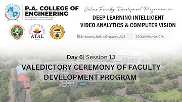 VALEDICTORY PROGRAM | DAY 6 SESSION 13