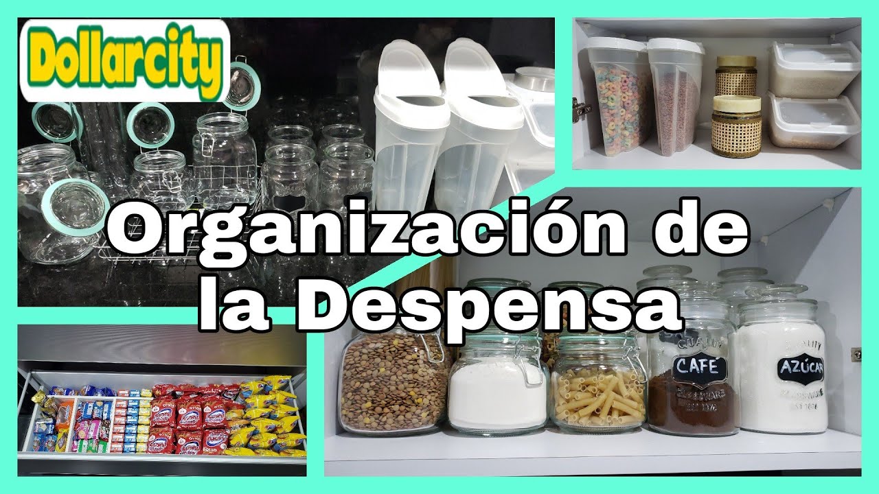 Como organizar la alacena/ Tips para organizar la despensa/ Organización de la cocina
