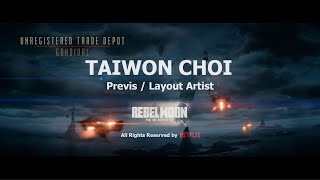 VFX Layout Demo Reel 2023 / Taiwon Choi