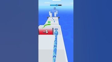 Snake Run Race 🐍 5 Level Gameplay Walkthrough | Best Android, iOS Games #shorts