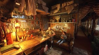 Apocalyptic Train Tokarev’s Workshop | Ambient Train Sounds to Relax / Study to | 1 Hour
