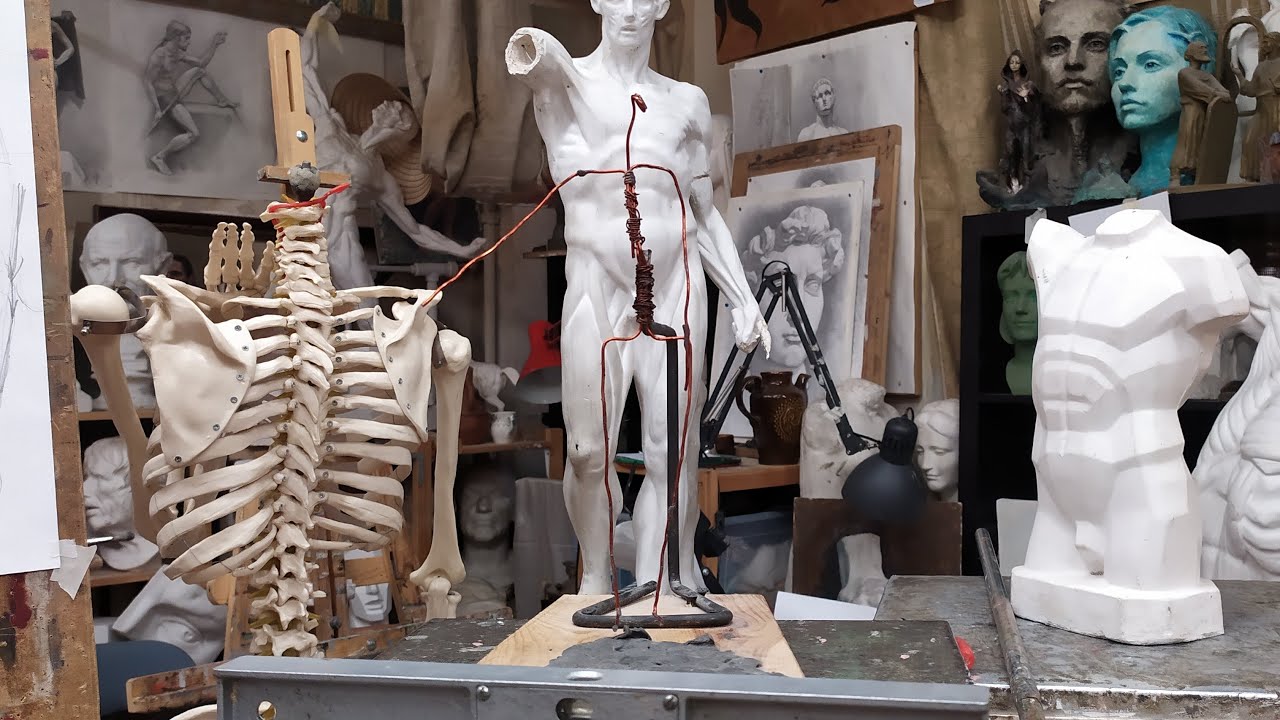 Эфир Лепка Фигуры В Контрапосте Самоизоляция