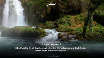 ما تيسر من سوره الغاشيه المنشاوي