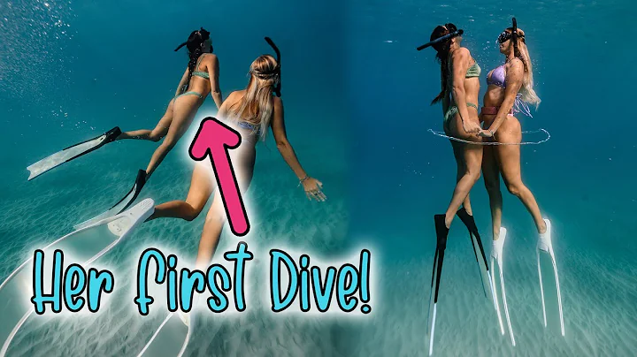 You won't believe what we found!!! (Ana Stowell's FIRST TIME FREEDIVING!)