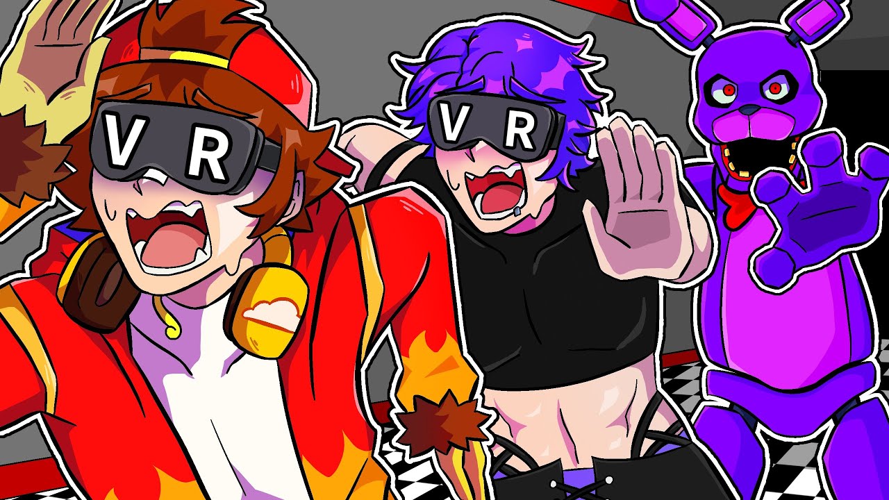 RUNNING FOR MY LIFE IN A VR MAZE!! | Ignited Bonnie