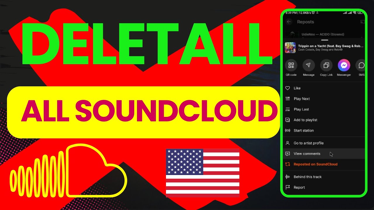 how to delete all soundcloud reposts | soundcloud delete a reposts | remove soundcloud reposts 2025