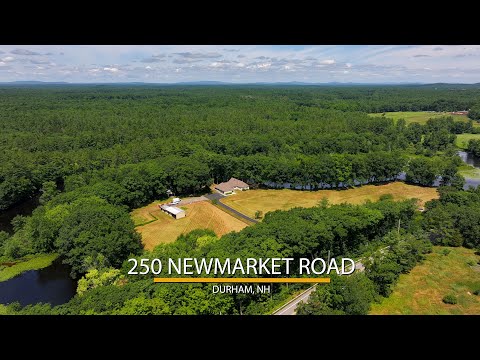 250 Newmarket Road, Durham, NH home video tour