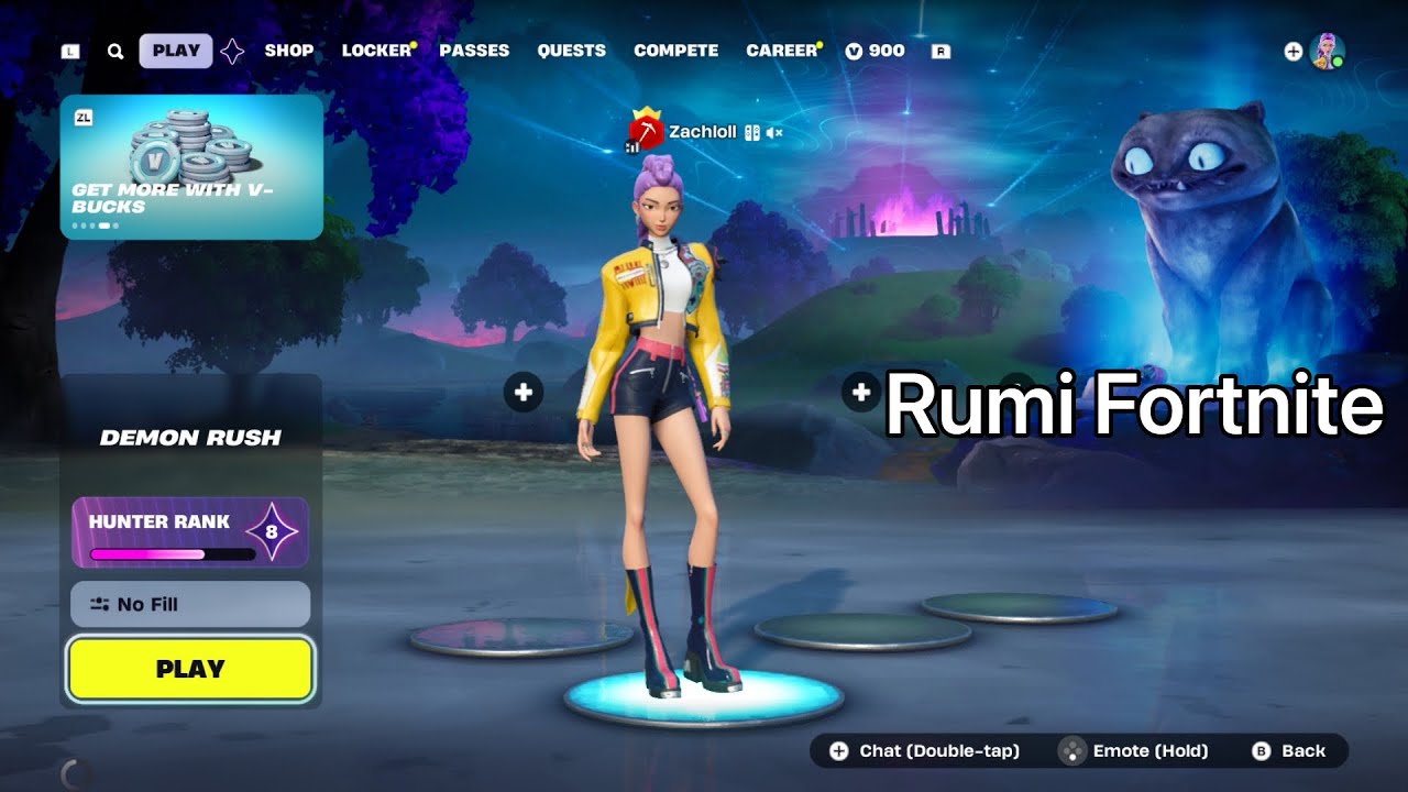 I Got Fortnite Rumi Skin And Pickaxe K-pop Demon Hunters Fortnite Event!
