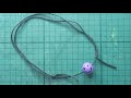 Easy to make Sliding Knot Bracelet / Anklet | Galatians Designs