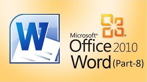 Microsoft Word 2010 Hman dan Part-8 (Table-1)