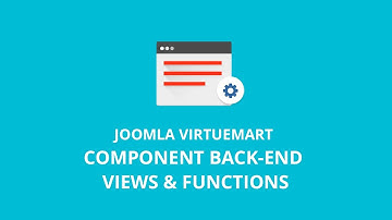 Component back end views and functions