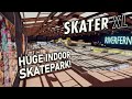 New HUGE Indoor Skatepark in Skater XL | 5 Real-life Skateparks in 1 Map!
