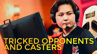 He intentionally burned in a 500 IQ play [Shanghai Major RMR: Sashi vs Virtus Pro]