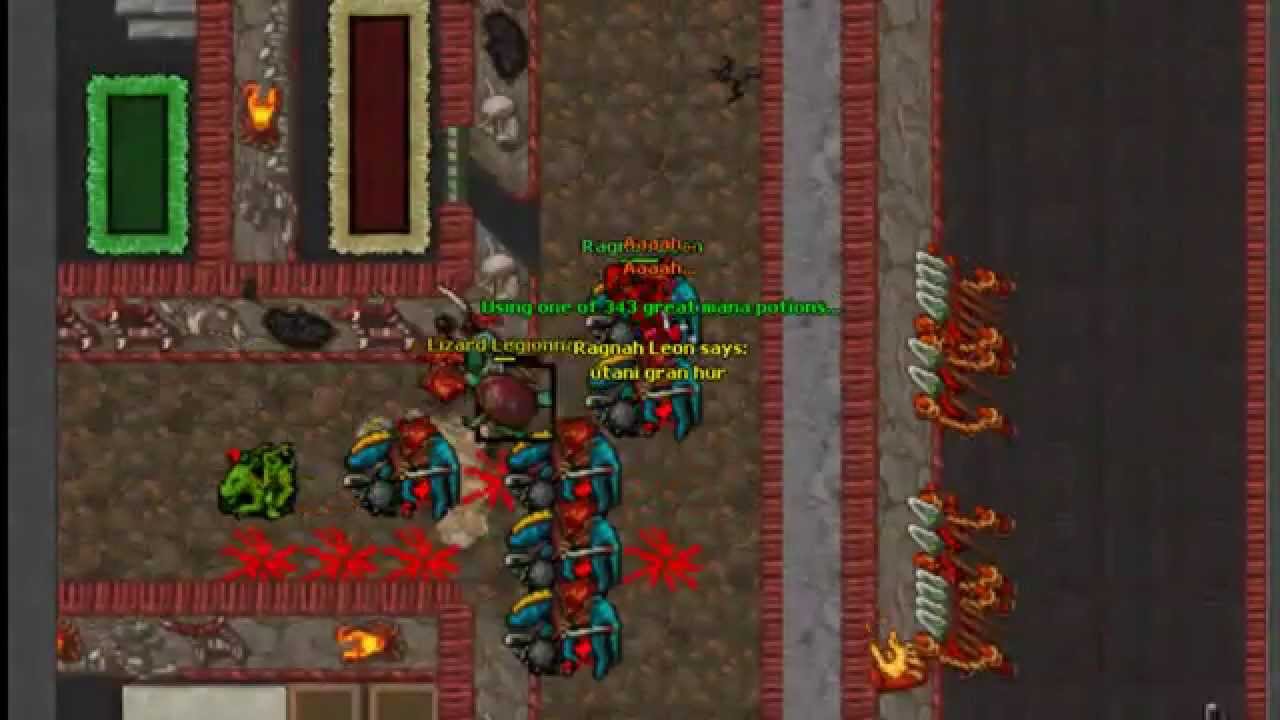 Tibia Lizard Zao [EXP=VERY HIGH] [LOOT=HIGH] - YouTube