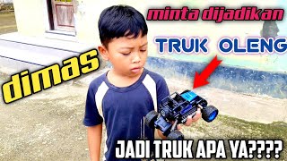 Rc Off Road Dimas, minta di modif jadi truk oleng | rc truk oleng