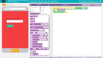 App Lab3 - Getting Input from a text box