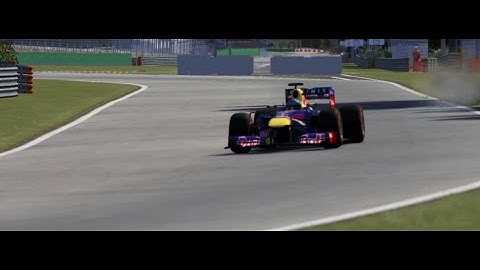 Monza Hotlap With RedBull RB9 ( 1:28.870 )