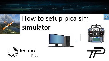 How to setup pica sim simulator with transmitter