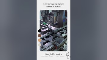 Inside Look: The Fascinating World of HongJu Electronic Switch Production Line!