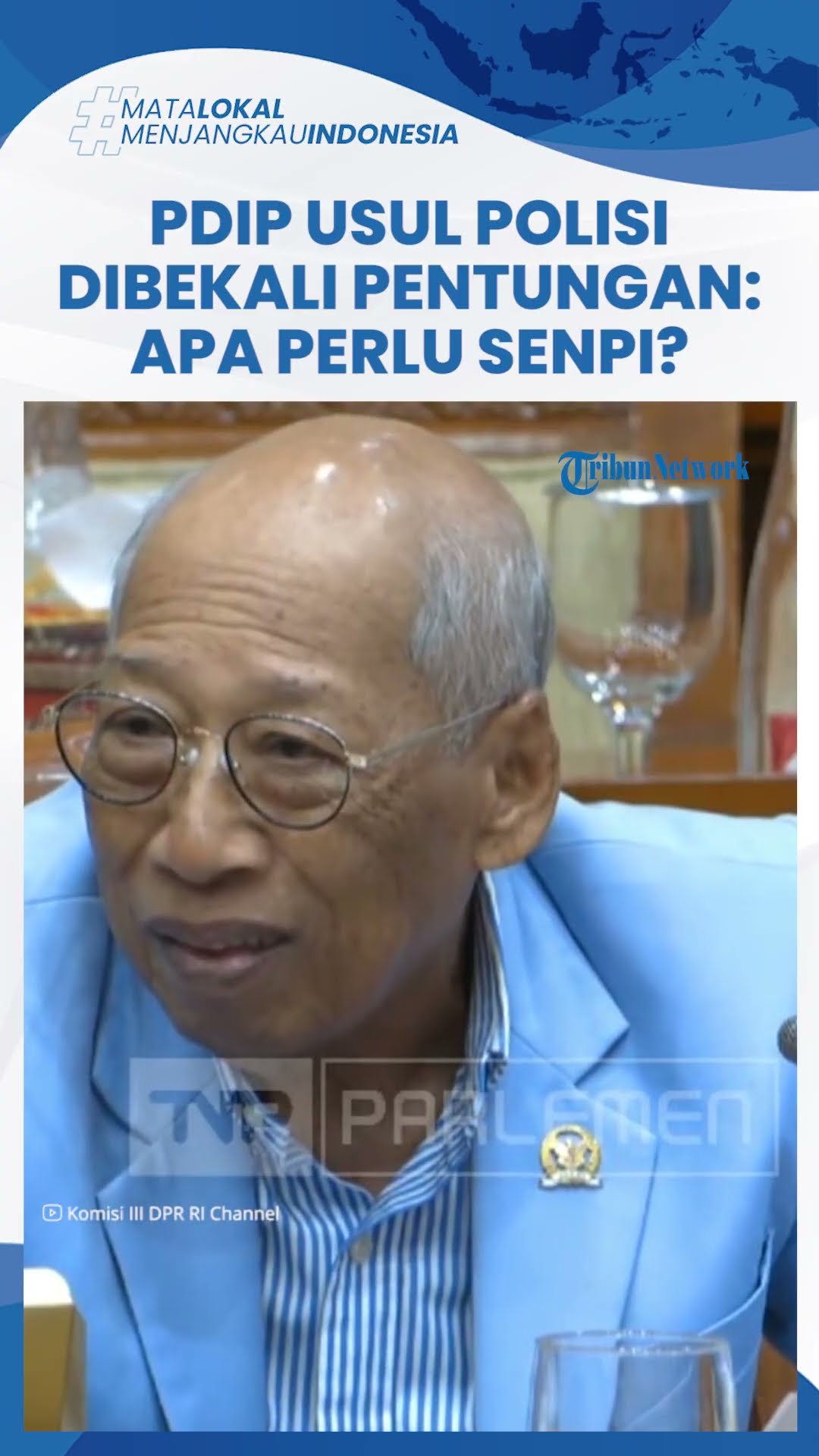Depan Kapolres Semarang, DPR: Apa Perlu Polisi Pegang Senjata? Harusnya Lindungi, Malah Bunuh Rakyat