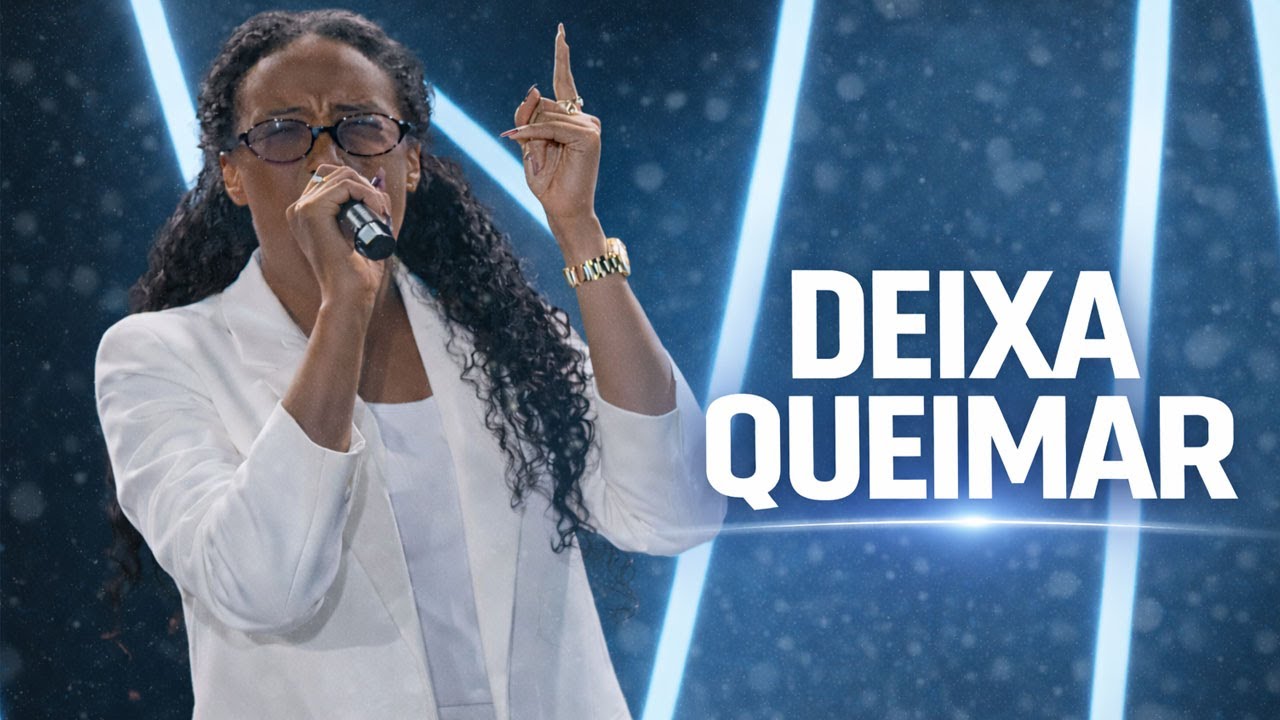 Sulamita Alves cantou “Deixa Queimar” na MIF Lisboa: a unção de Deus desceu sobre a igreja.