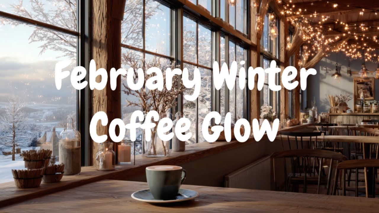 February Winter Coffee Glow ☕ ❄️ Lofi, Indie Folk, Acoustic mix to relax to on a cosy winter morning