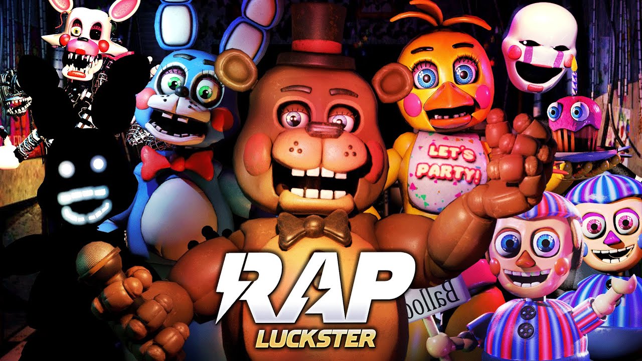 Freddy As Rapper Toys MACRO RAP | Five Nights at Freddy's 2 Rap | Luckster ft. Varios ...
