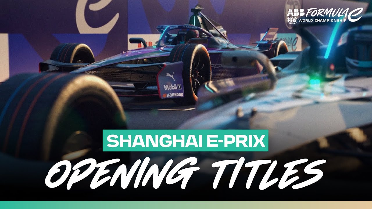 Special Shanghai Opening Titles! 🤩🇨🇳| 2025 Hankook Shanghai E-Prix