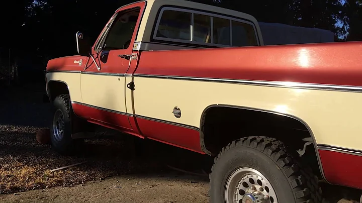 1978 Chevrolet K20 4x4 454 Big Block Cold Start