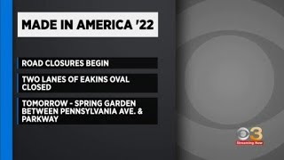 Philadelphia starting to prepare for Made In America Festival next weekend