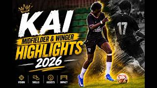 JAMES KAI⚽🔥  Midfielder/Winger highlights 2026