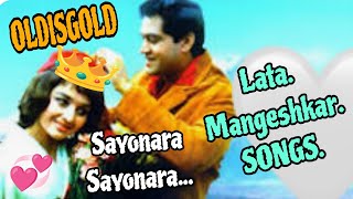 Sayonara Sayonara 💞👑 | Lata. Mangeshkar Song  | Asha Parekh | Love In Tokyo | Oldisgold