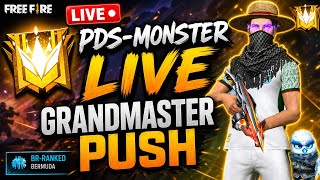PDS-MONSTER is live live BR . CS. Lone wolf .treaning.... team code gameplay..garena free fire live