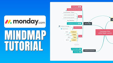 Monday.com MindMap View Tutorial - How To Use Monday.com MindMap